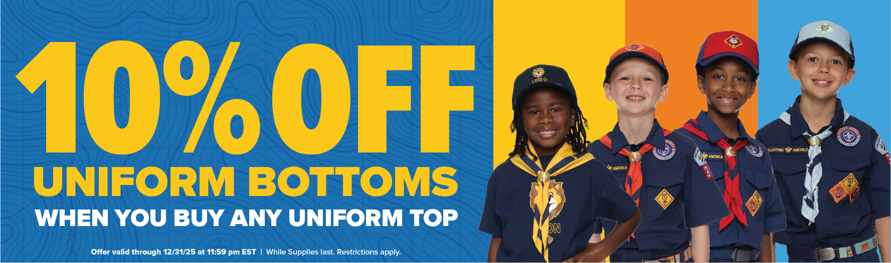 2025 Fall Recruitment Uniform Offer Graphic